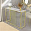 Marble Console Table Hallway Entryway Furniture-101564802