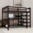 Hawwah Kids Full Loft Bed-812297486