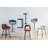 Archaimbaud Swivel Adjustable Height Bar Stool-751014158