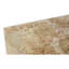 Tapis unique en or / brun / beige de 8 pi 1 po x 9 pi 11 po