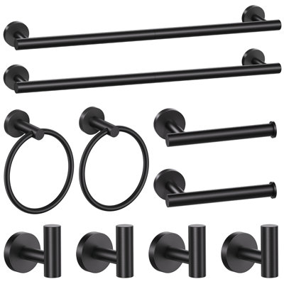 10-piece Bathroom Hardware Set (set Of 10)