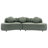 Velvet Sectional Symmetrical-1010770238