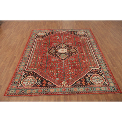 Vegetable Dye Oriental Afghan Area Rug 8x10