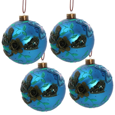 Ornement boule de verre