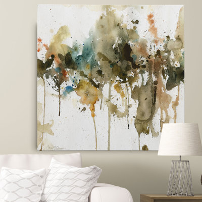 « allusion ii » par carol robinson, reproduction d’art sur toile tendue encadrée