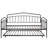 Fox Metal Frame Daybed With Twin Size Trundle-1621834083