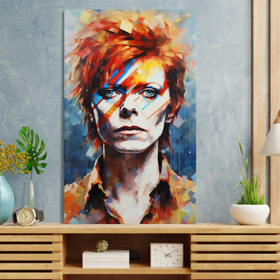 " David Bowie " Painting Print