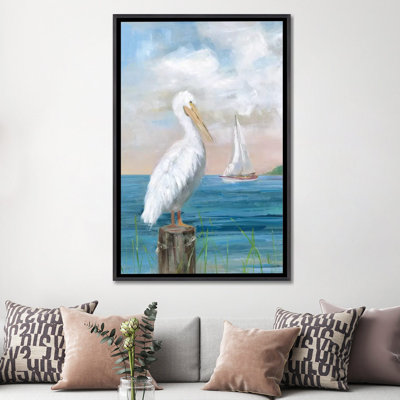 «Pelican View I» par Sally Swatland - reproduction d'art