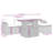 Vidaxl Garden Sofa Set Grey