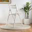 Ensemble de chaises pliantes à lattes en bois massif 4 pièces Robin au fini blanc, H 32,28 po x P 20,1 po x l 17,64 po-1980580873