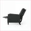 Recliners, 27.5'' Wide Contemporary Manual Pushback Recliner | Dark Grey Fabric-2002091923