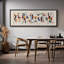Abstrait mécanique symphonique, formes et lignes géométriques encadrées sur toile-111176743-98042292