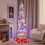 Jaxxton 6' H Lighted Artificial Christmas Tree