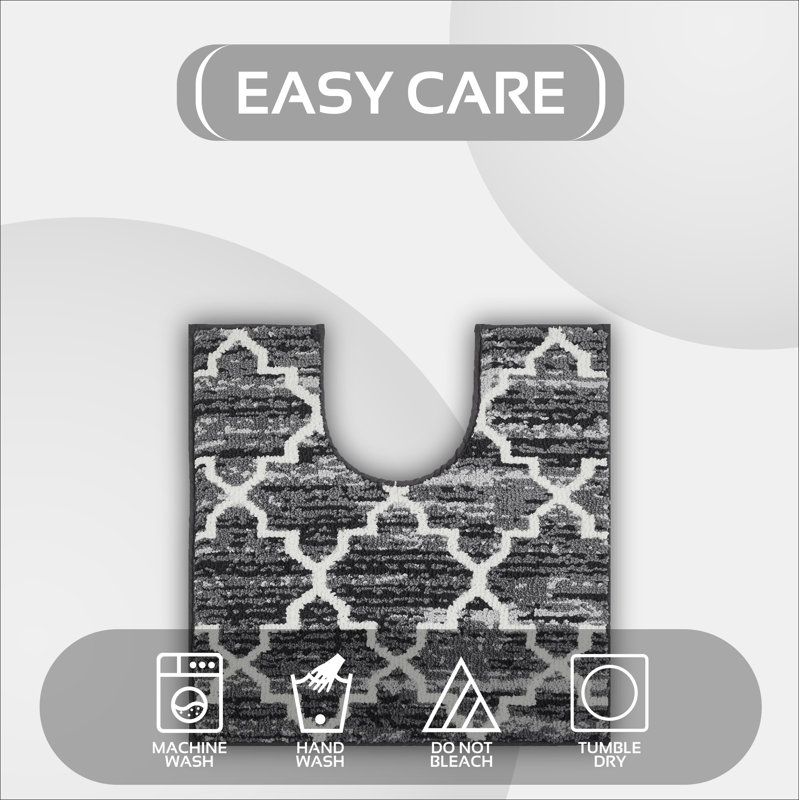 Norreta Contour Rug with Non-Slip Backing