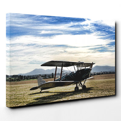 Plane Aircraft Wrapped Canvas Print