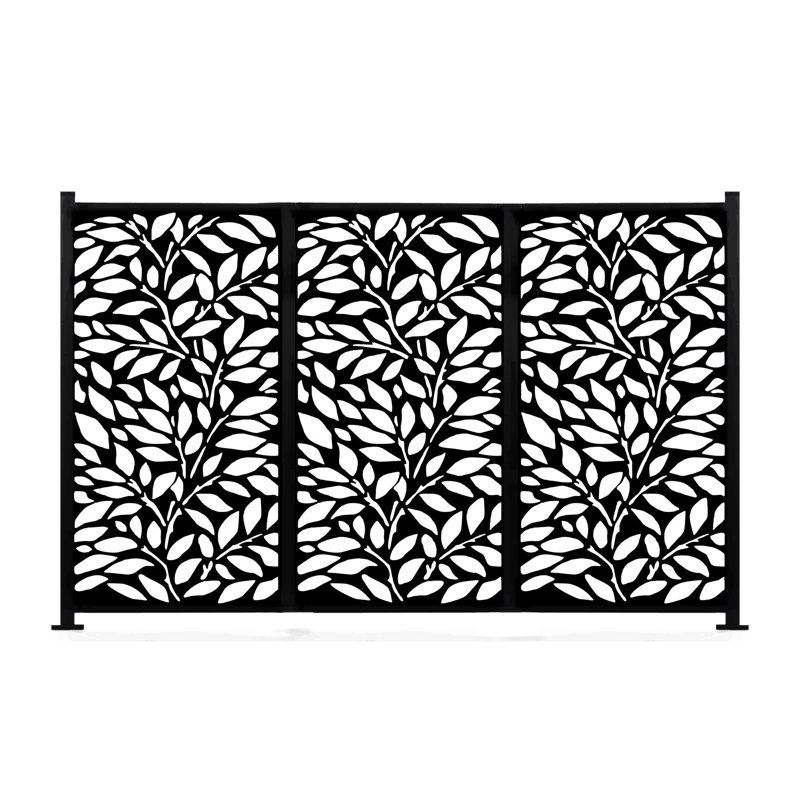 Tree Leaves 1.9m x 1.3m Privacy Fence