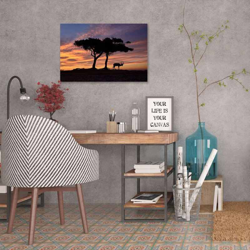 A New Dawn by Dominic Liam - Wrapped Canvas Print, 30cm H x 46cm W x 4cm D