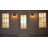 Black Metal Dusk-to-Dawn Outdoor Wall Lantern with GFCI Outlet 