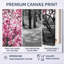 Fleurs de cerisier - ensemble de 3 reproductions d'art encadrées sur toile-1172892541-1172892531