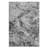 Rug Branch Contemporary Abstract Splash Grey Black Indoor Area Rug-1441303680