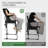 29" Seat Height Tall Folding Camping Chair-506563004
