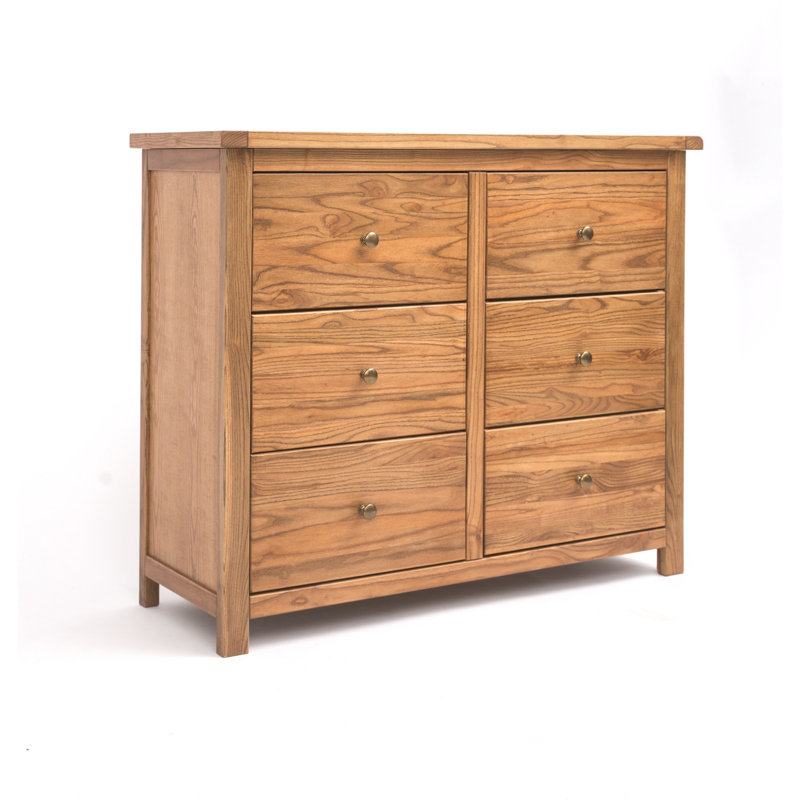 Camargue 110cm W 6 - Drawer Chest of Drawers