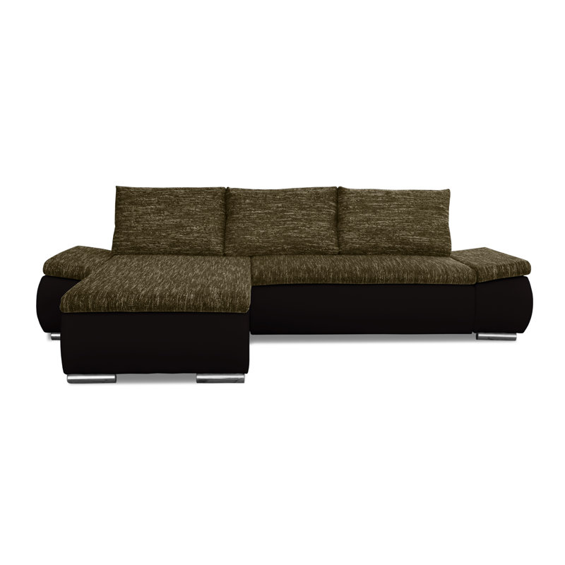 3 Seater Sofa Bed, Chaise lounge left