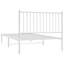 Structure de lit en métal, robuste, sans matelas-88463572-88463579