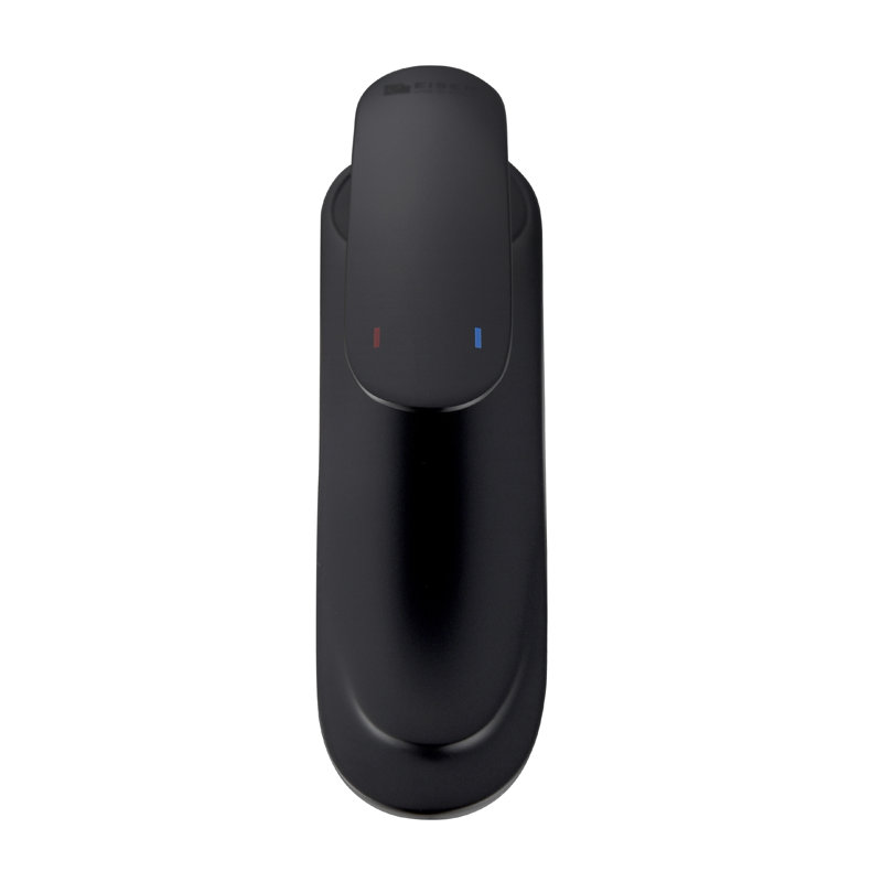 Brianna Single-Hole Bathroom Faucet, Matte Black