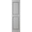 Lifetime Vinyl Standard Two Equal Raised Panel Shutters with Shutter-Locks & Matching Screws-15752804-15752819-102530924
