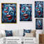 Masque bleu minuit africain II-46466383-46466382