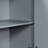 Contemporary Cabinet With Triangular Doors - Two-tone Color Option Grey Four-door Geometric Design Versatile Storage For Living Spaces , Adjustable Shelves, Style-353829626-353829629