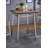 Nadia Oak And Chrome Bar Table