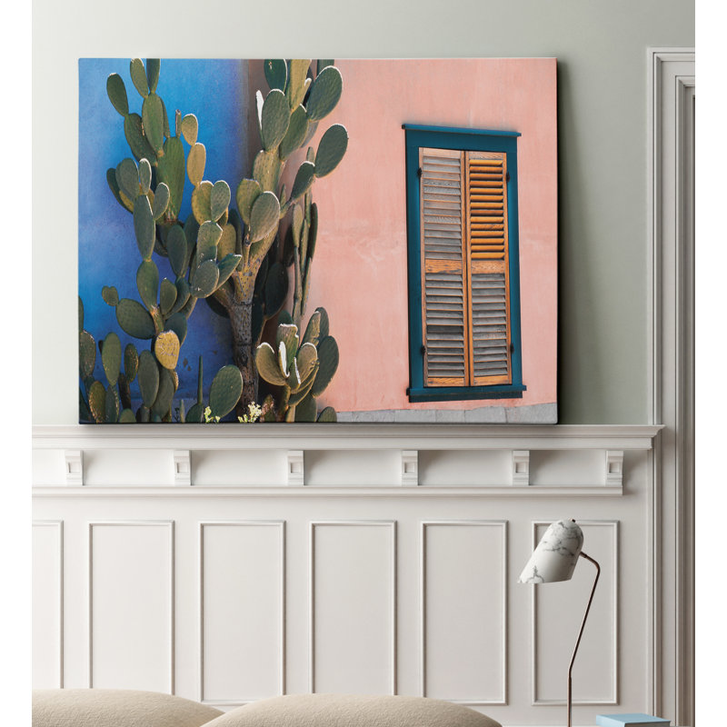 «Cactus Profile», reproduction de photo sur toile, H 24 po x l 32 po x P 1,5 po, Toile tendue