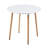 Bowdoin Round Solid Wood Dining Table-660577989