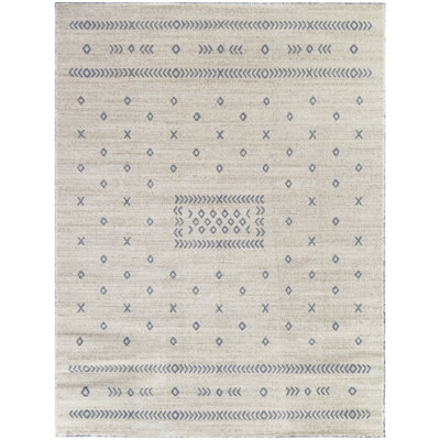 Tapis marocain rétro crème Eamon