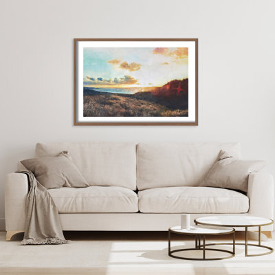 «Nature Inspired Evenfall» par Stefanie Bales - œuvre d'art encadrée 