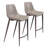 Upholstered Counter Stool with Metal Frame-1943868853-1943868852