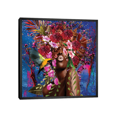 Sister Sassy Blooming - Women In Bloom by Yvonne Coleman Burney - Print on Canvas
