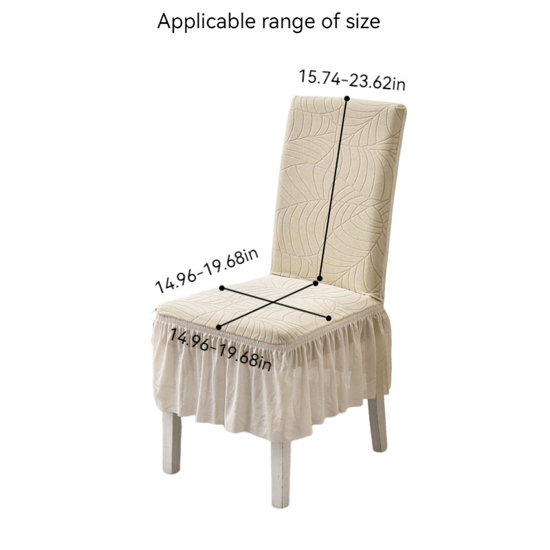 Housse universelle imperméable pour chaise, protection complète