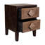 Brett 45cm W Solid + Manufactured Wood Bedside Table
