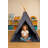 Children's Triangular Play Tent with Carrying Bag