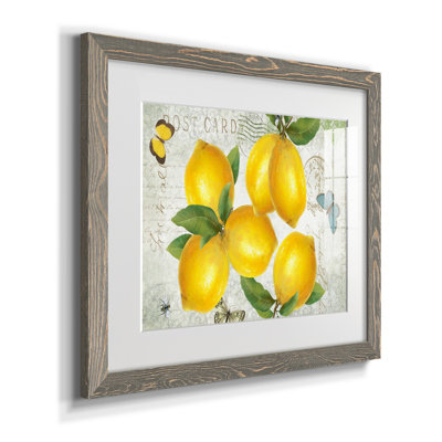 " Postcard Lemons " Color Photography Print