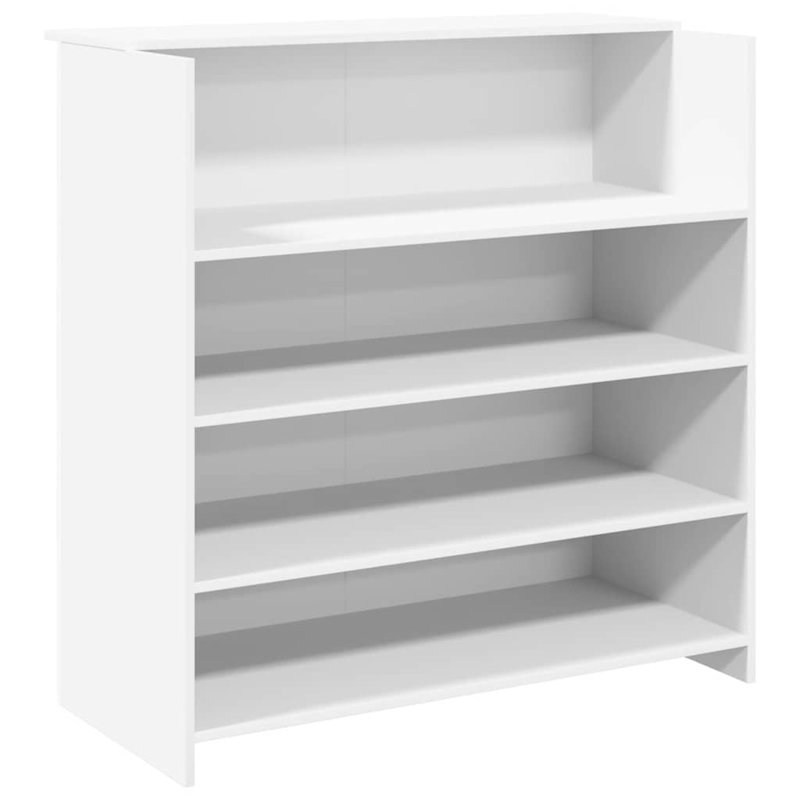 Azha Standing Desk, White