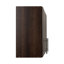 Armoire de garage murale de 54 po, armoire de rangement, armoire de salle de bain, armoire de cuisine avec 2 tablettes réglables Watse, P 12 po x l 54 po x H 24 po, espresso-2078812025