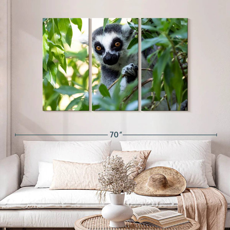 Forest Lemur, 32" H x 50" W