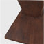 TABLE D'APPOINT GEOMETRIC MGO, COULEUR BRUN FONCÉ-900501330