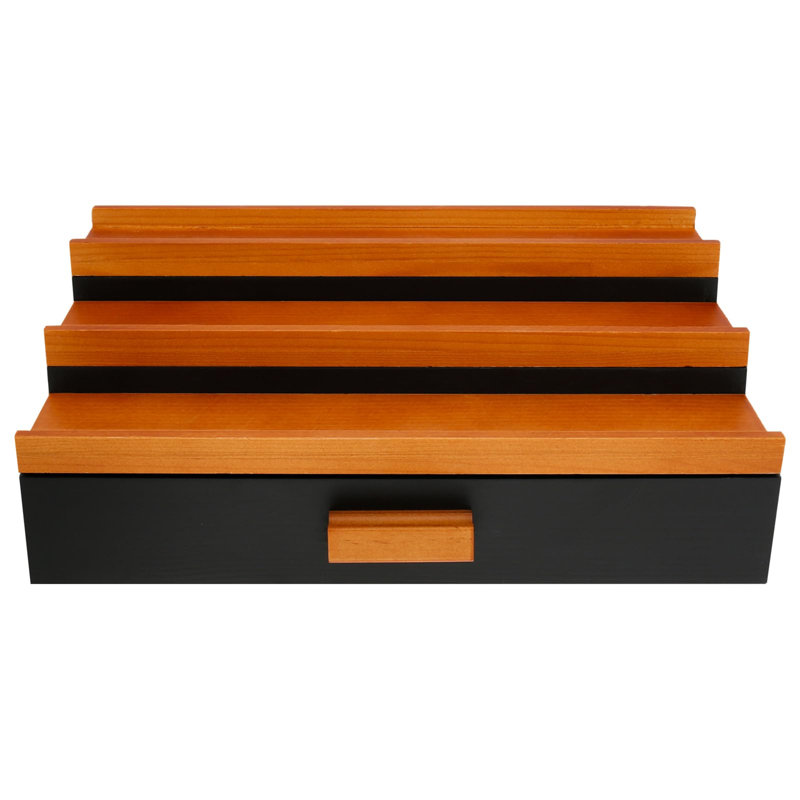 Wood Makeup Organiser, Brown