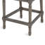Tabouret de bar Charleston avec siège rembourré et pieds tournés-1038101746-1038101747