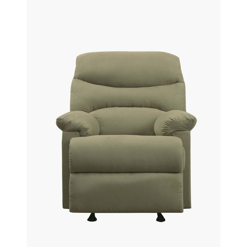 Astrea Upholstered Power Recliner, Sage Fabric